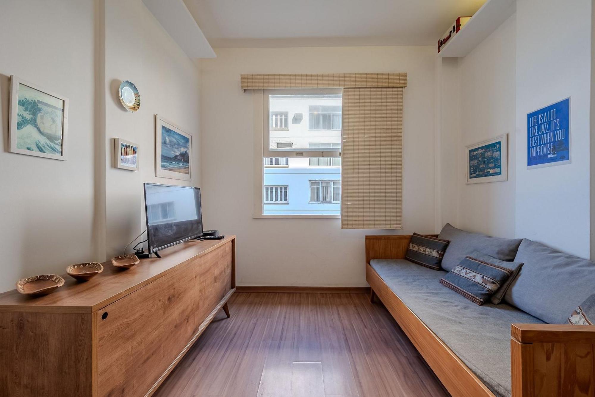 Vista Para A Praia De Copacabana, Quarto E Sala Ріо-де-Жанейро Екстер'єр фото